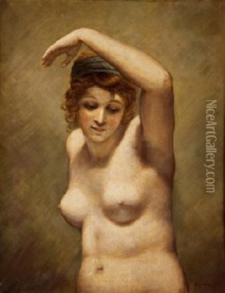 Desnudo Oil Painting - Alejo de Vera