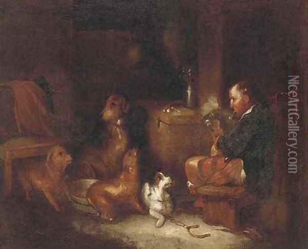 A melody from master Oil Painting - Edwin Armfield