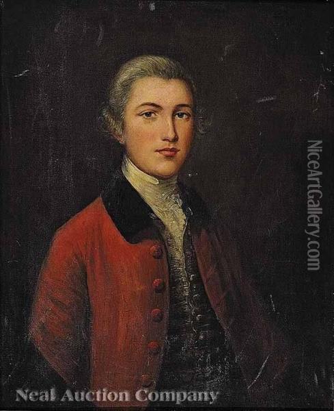 Portrait Of Colonel Hamilton Oil Painting - Dupont Gainsborough