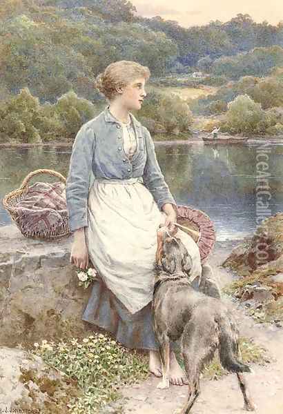The loyal friend Oil Painting - Henry James Johnstone