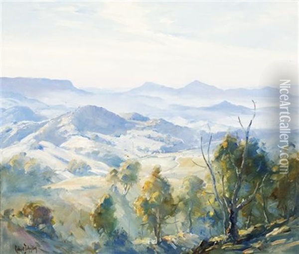 Kanimbla Valley Oil Painting - Robert Johnson