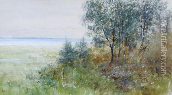Landskap Oil Painting - Anna Svenborg Billing