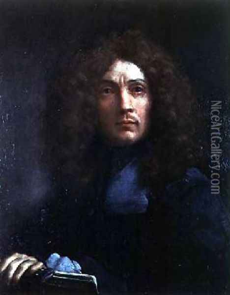 Self Portrait Oil Painting - Carlo Maratta or Maratti