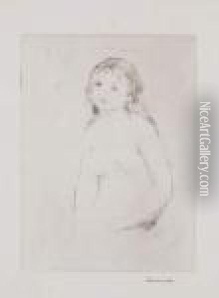 Jeune Femme Oil Painting - Pierre Auguste Renoir