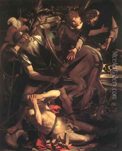 The Conversion of St. Paul Oil Painting - Caravaggio