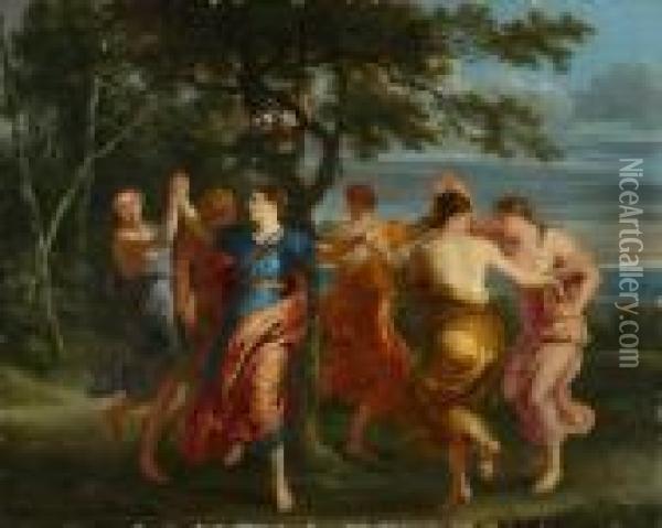 The Younger Oil Painting - Erasmus II Quellin (Quellinus)