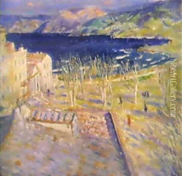 Paysage Corse Oil Painting - Frederick Carl Frieseke