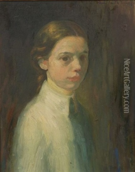 Portrait Oil Painting - Augustus Smith Daggy