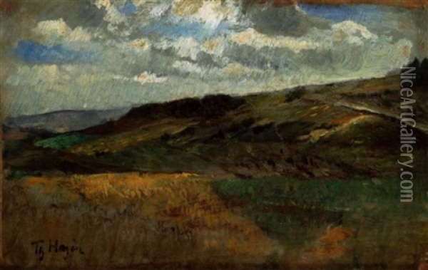Eifellandschaft Oil Painting - Theodor Joseph Hagen