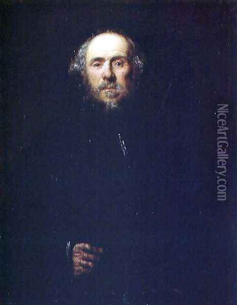 Portrait of a Man 2 Oil Painting - Jacopo Tintoretto (Robusti)