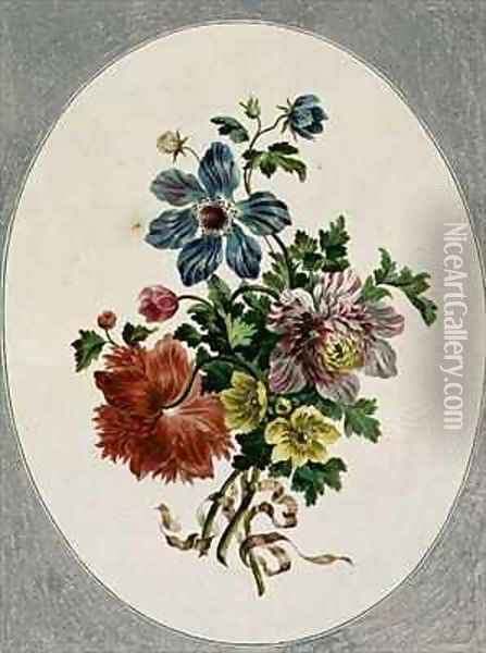 Anemones Oil Painting - John Edwards