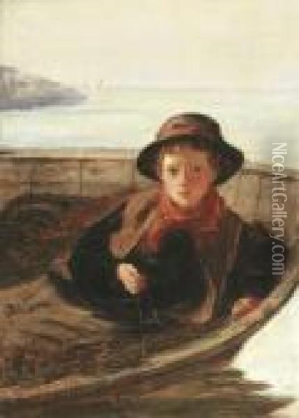 The Fisher Boy Oil Painting - William McTaggart