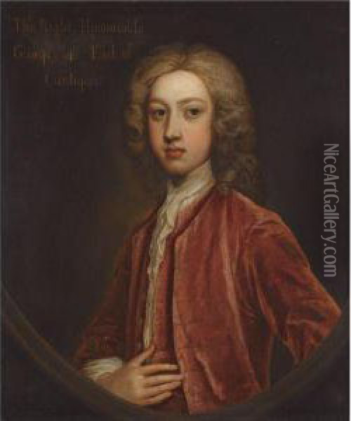 Portrait Of George, 4th Earl Of Cardigan, Later 1st Duke Of Montagu (1712-1790) Oil Painting - Enoch Seeman