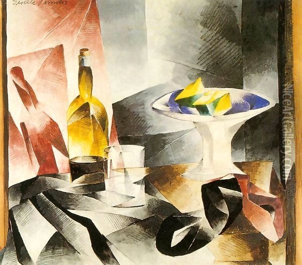 Still-life 1930 Oil Painting - Geza Bene
