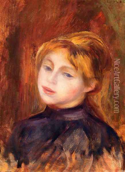 Catulle Mendez Oil Painting - Pierre Auguste Renoir