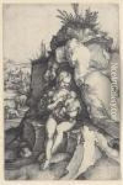 The Penance Of St. John Chrysostom Oil Painting - Albrecht Durer