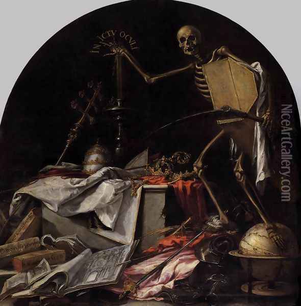In Ictu Oculi 1670-72 Oil Painting - Juan De Valdes Leal