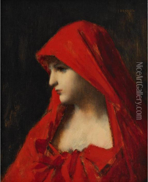 Fabiola Oil Painting - Jean-Jacques Henner
