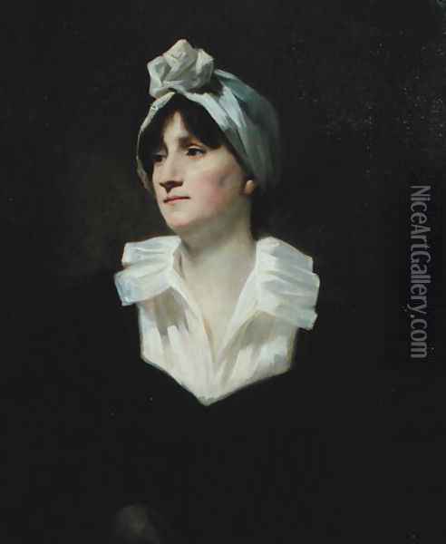 Portrait of Susanna Morrison, Mrs George Robertson, c.1820 Oil Painting - Sir Henry Raeburn