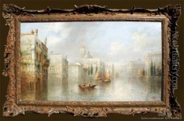 Venezia Oil Painting - James Salt