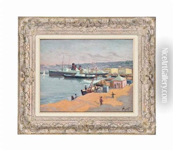 Port D'alger Oil Painting - Paul Nicolai
