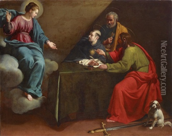 The Virgin Oil Painting -  Caravaggio