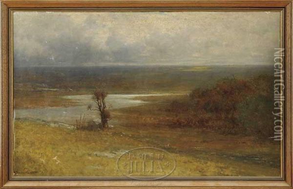 Panoramic Landscape Oil Painting - Robert Swain Gifford