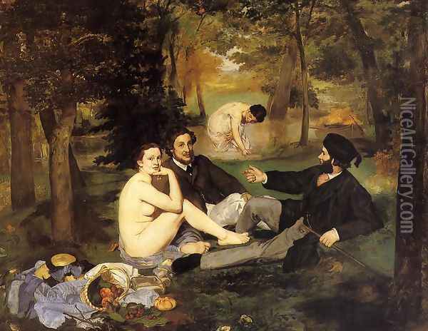 Luncheon on the Grass Oil Painting - Edouard Manet