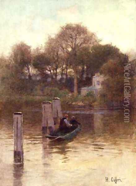 The Ferryman Oil Painting - Hector Caffieri