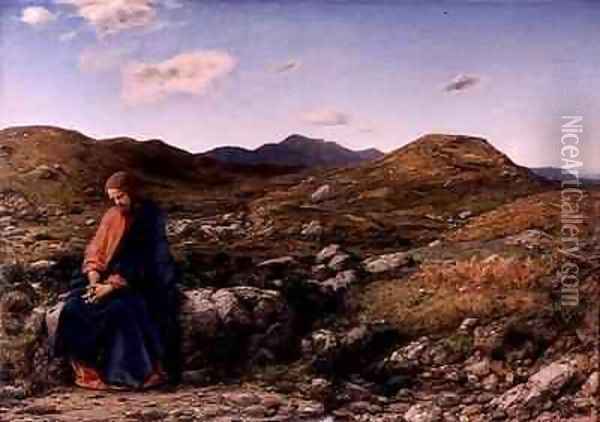 Man of Sorrows Oil Painting - William Dyce