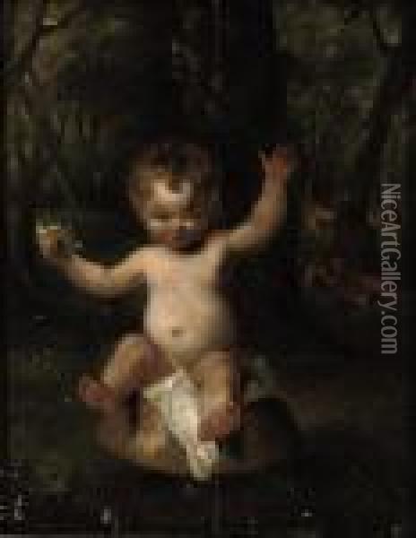 Puck Oil Painting - Sir Joshua Reynolds