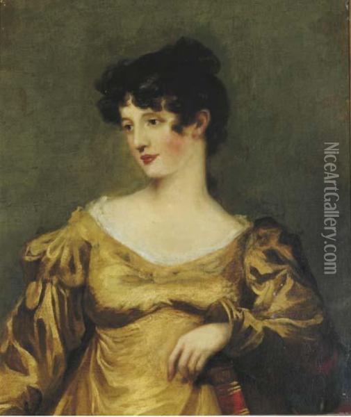 Portrait Of A Lady Oil Painting - Sir Thomas Lawrence