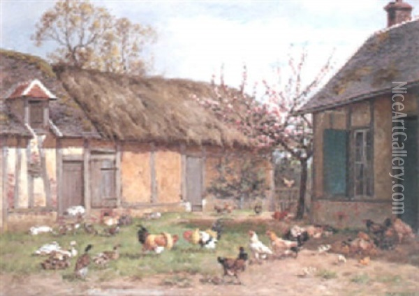 Disputed Territory Oil Painting - William Baptiste Baird