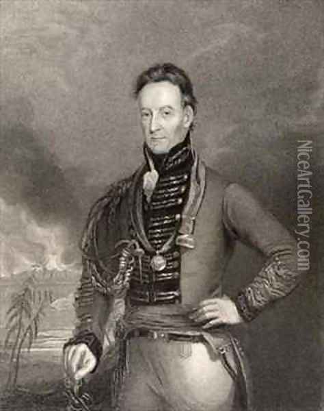 Sir Charles Shipley Governor of Grenada Oil Painting - John Eckstein