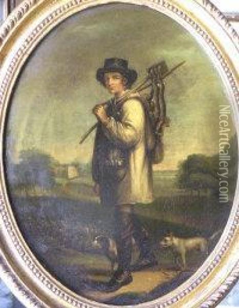 The Game Keeper Oil Painting - Thomas Barker of Bath