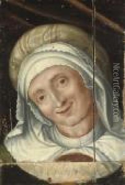 Saint Anne Oil Painting - Jan Massys