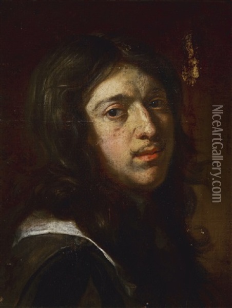 Portrait Of Prince Jan Kazimir Wasa (1609-1672), The Future King Jan Ii Kazimir Of Poland Oil Painting - Pieter Danckerts