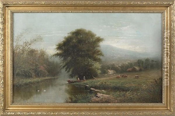 Landscape Oil Painting - Frederick A. Spang
