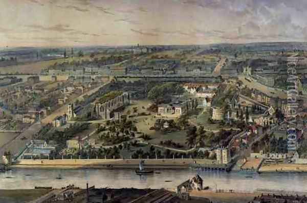 View of York Oil Painting - George Adolphus Storey
