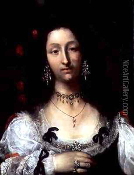 Portrait of a Lady Oil Painting - Girolamo Ferrabosco or Forabosco