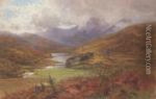 Lake Oil Painting - James Whaite