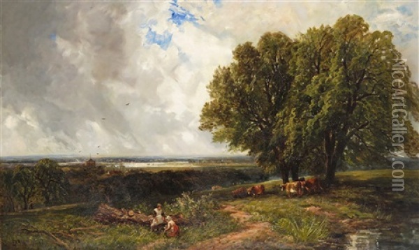 Woodham Mortimer Oil Painting - Edmund Morison Wimperis