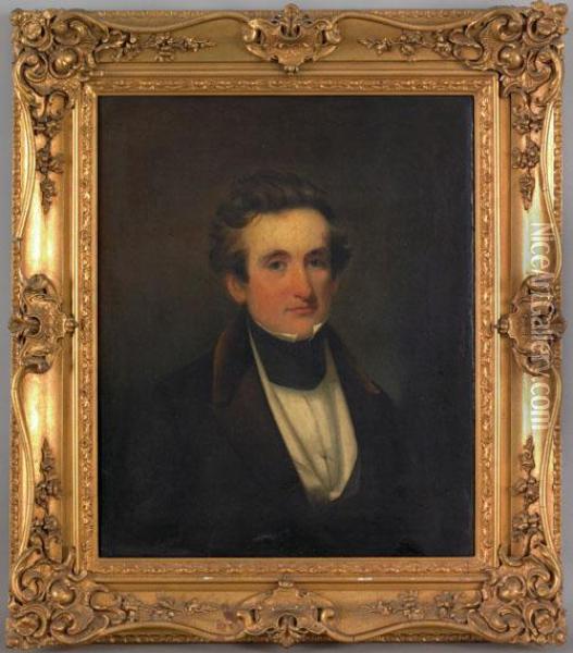 Two Portraits Oil Painting - Edward Dalton Marchant