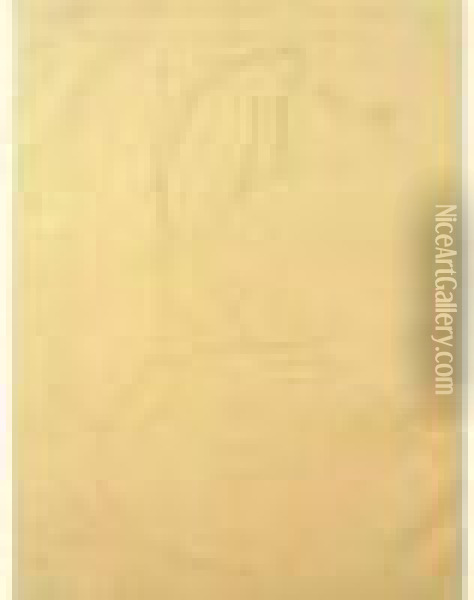 Cariatide Oil Painting - Amedeo Modigliani