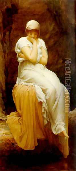 Solitude Oil Painting - Lord Frederick Leighton