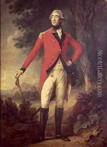 Lord Hastings 1732-1818 Governor of India Oil Painting - Thomas Gainsborough