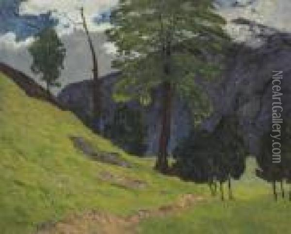 Solitude, Vallee De Glencoe, Ecosse Oil Painting - Maxime Maufra