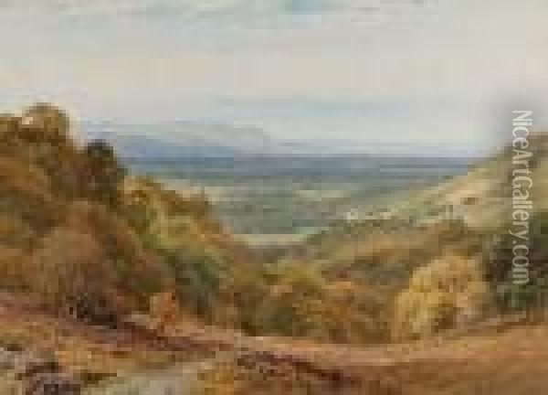 Hindhead, Surrey Oil Painting - Harry Sutton Palmer