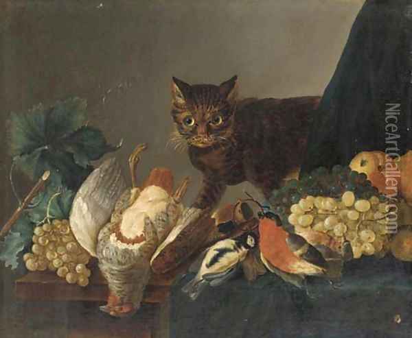 A dead partridge Oil Painting - Jan Fyt