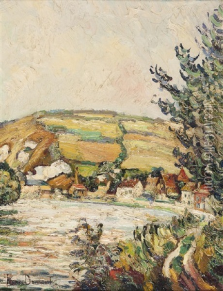 Vallee De La Seine Oil Painting - Pierre Dumont